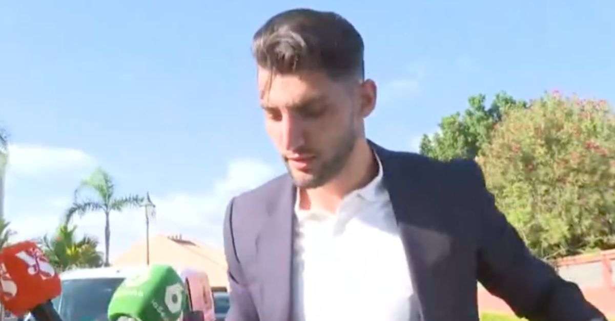 Rafa Mir, tras quedar en libertad después de prestar declaración ante la juez. Rafa Mir, tras quedar en libertad después de prestar declaración ante la juez.