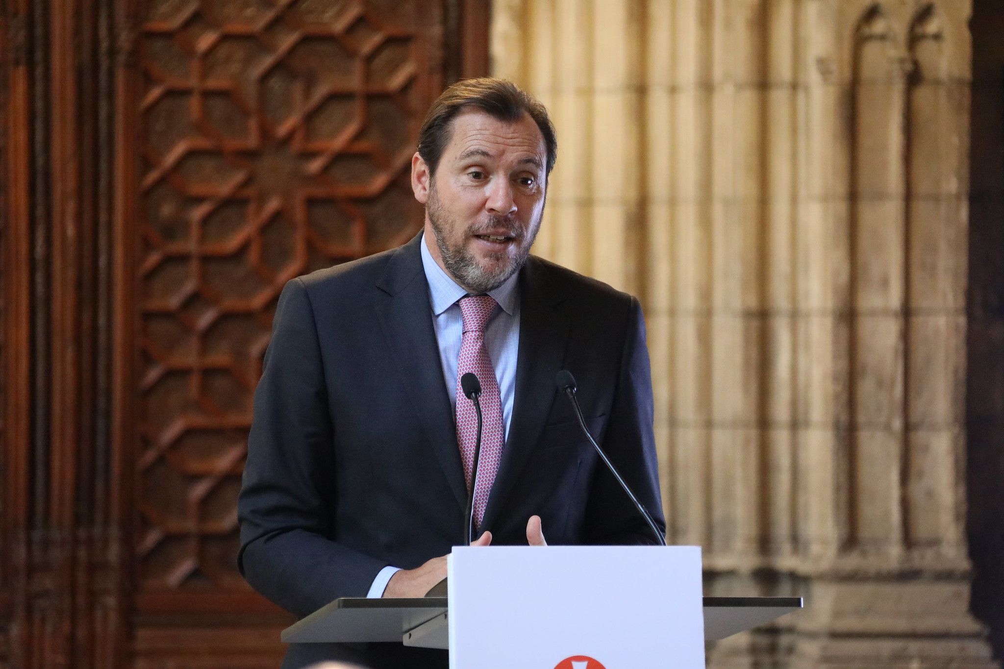 Óscar Puente, ministro de Transportes.