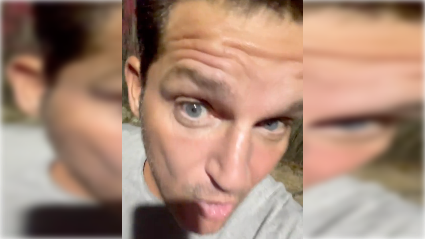 Manu Tenorio, en el vídeo que está siendo muy comentado en redes. Manu Tenorio, en el vídeo que está siendo muy comentado en redes.