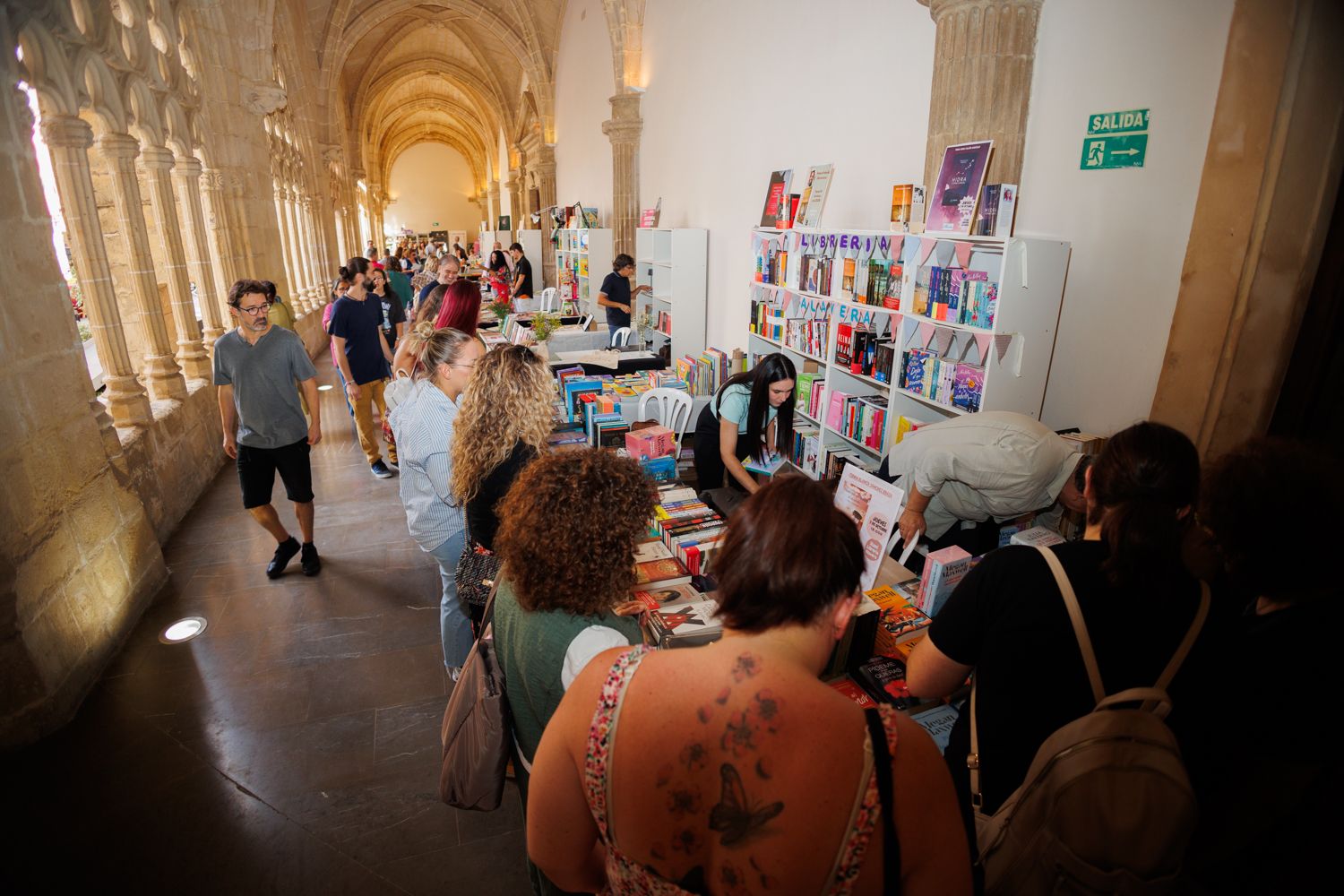 Inauguración de la Feria del Libro de Octubre de Jerez, en una edición pasada.