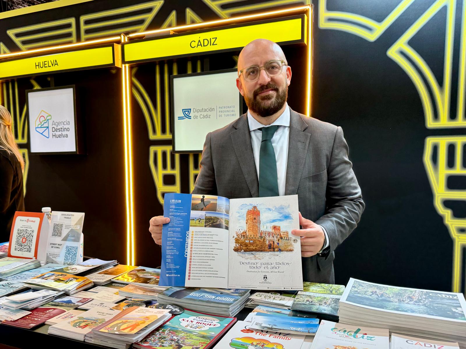 German Beardo, alcalde de El Puerto de Santa Maria y Presidente del Patronato Provincial de Turismo de la Diputación de Cádiz.