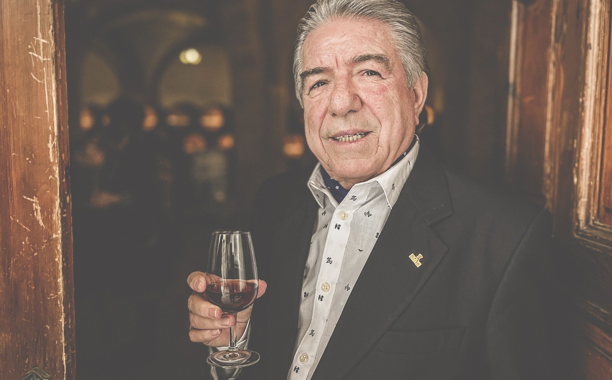 Nano de Jerez, en una imagne de archivo, en la Bodega San Ginés del Consejo Regulador del Vino.