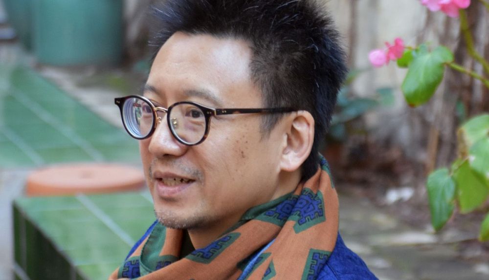 Hua Hsu, durante la entrevista.