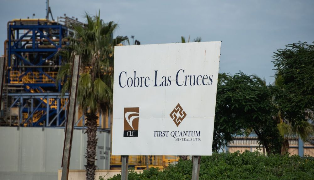 Las instalaciones de Cobre Las Cruces.