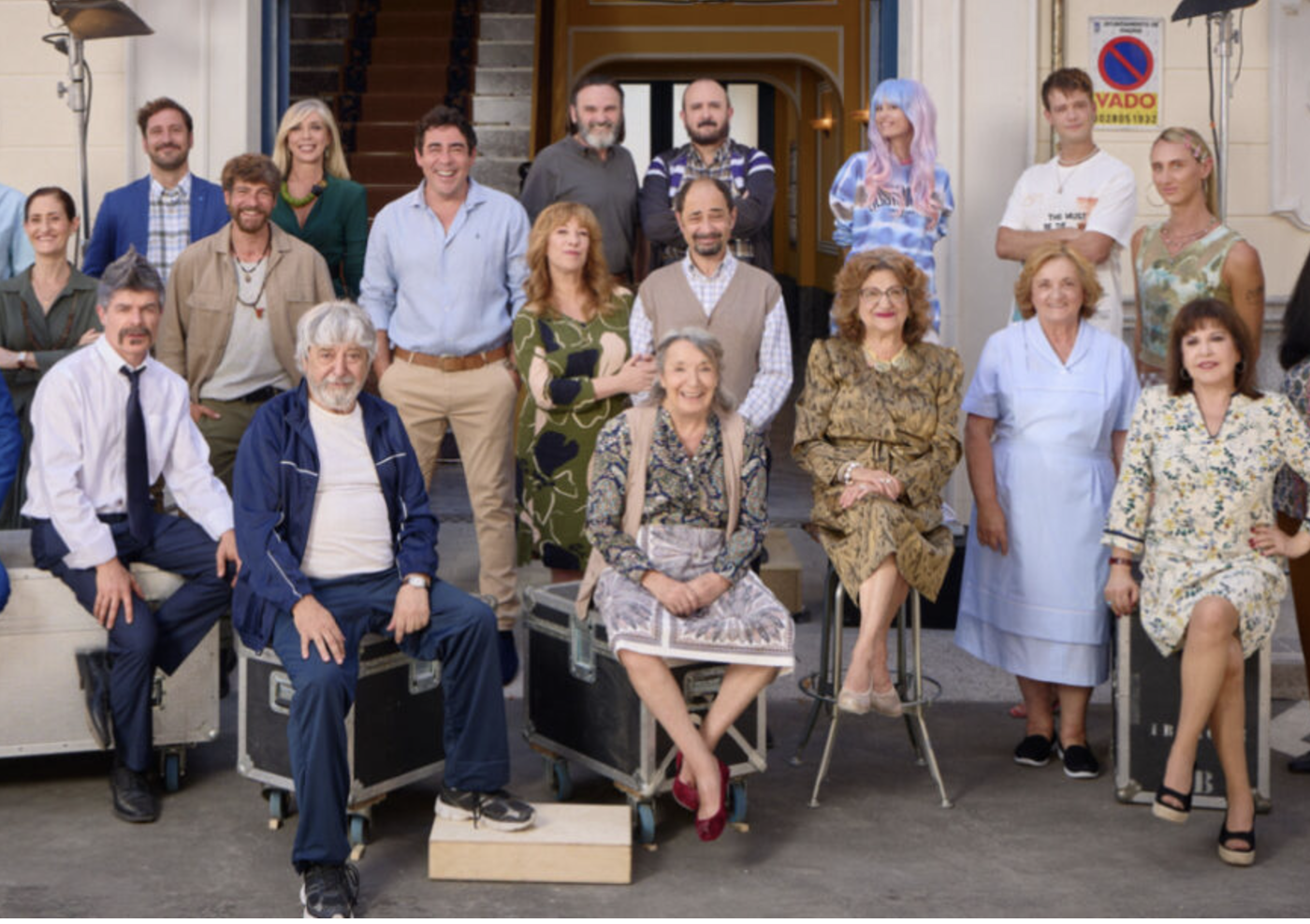 Una parte del elenco de intérpretes de 'La que se avecina'. Una parte del elenco de intérpretes de 'La que se avecina'.