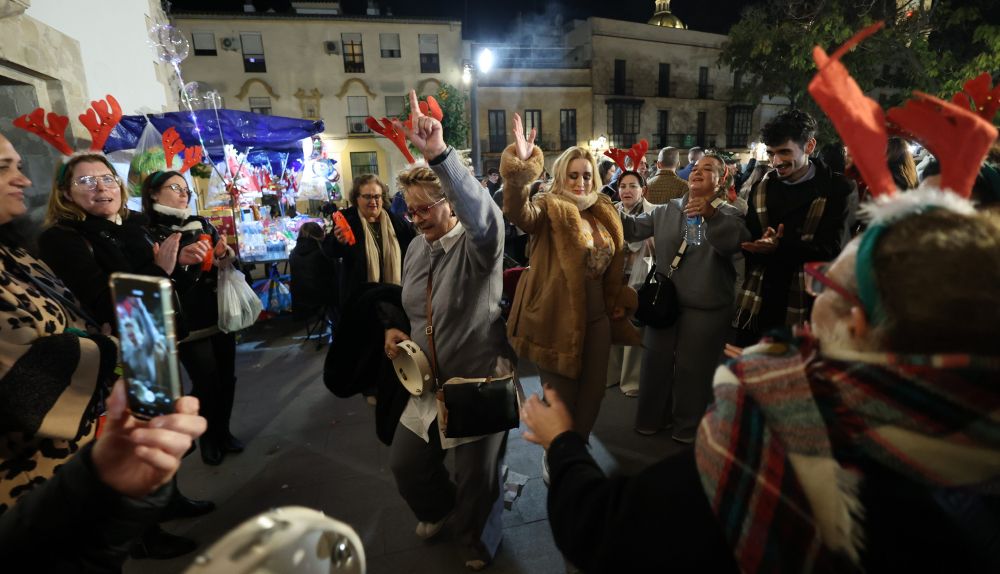 Zambombas el domingo de puente de la Constitución en Jerez