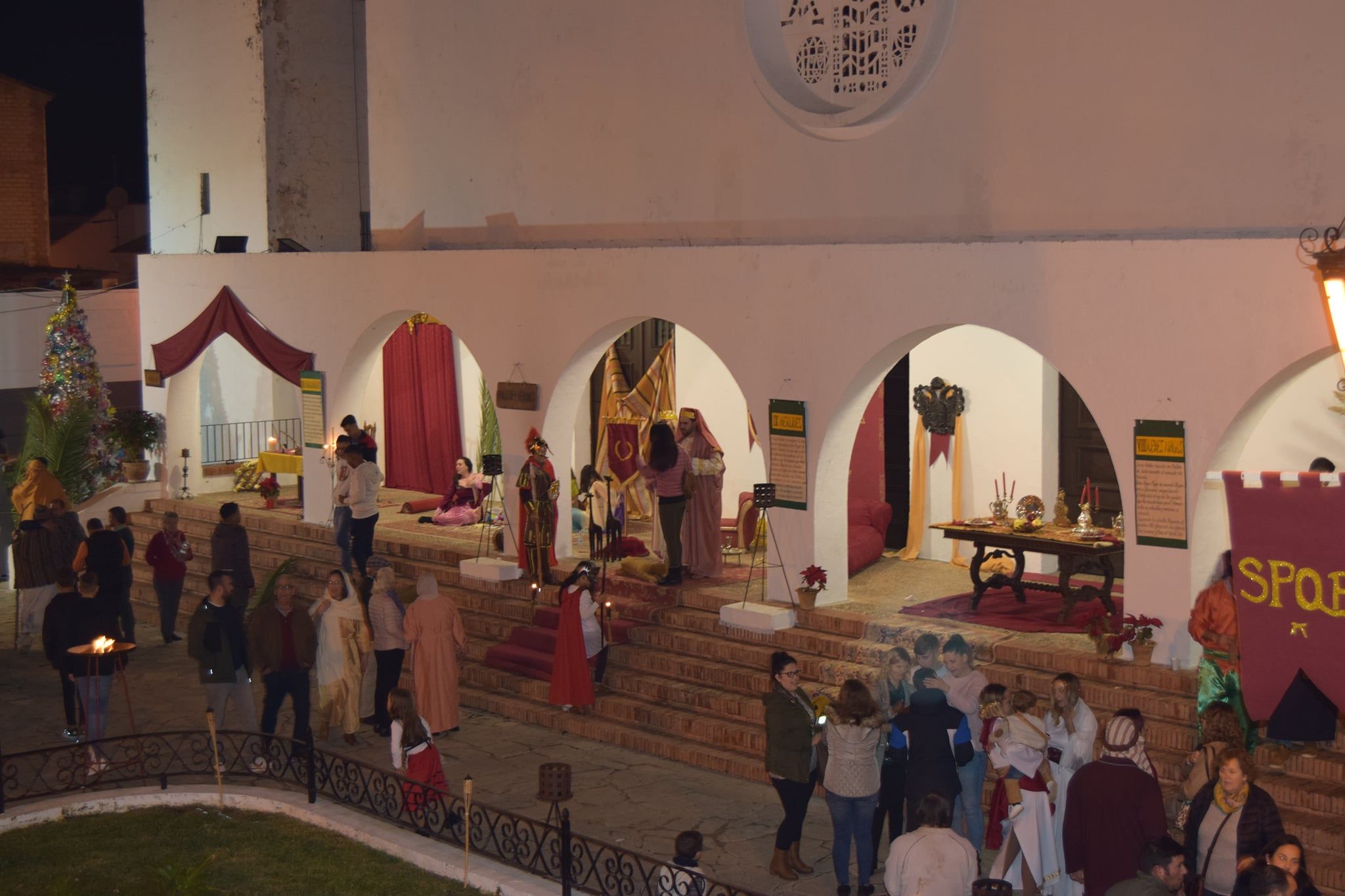 Así es el Belén Viviente del Coto de Bornos. Así es el Belén Viviente del Coto de Bornos.