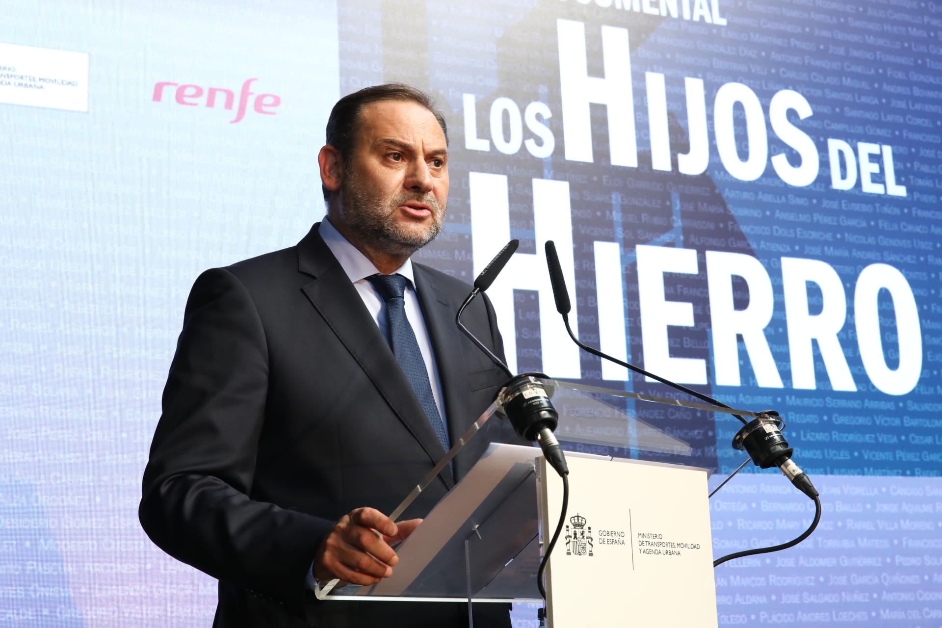 José Luis Ábalos, en un acto cuando era ministro.