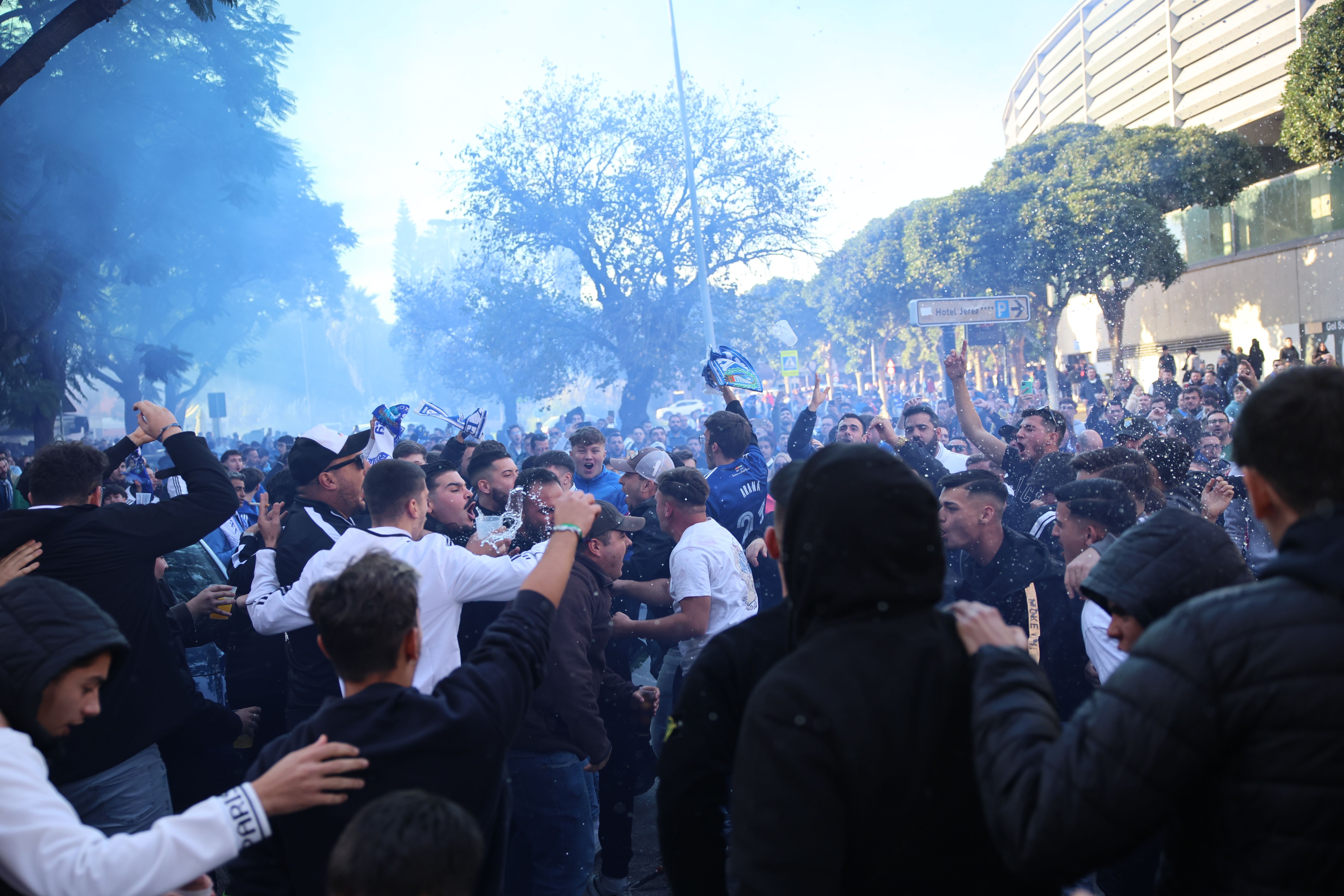 La previa del último partido entre el Xerez Club Deportivo y el Xerez Deportivo FC en Chapín. La previa del último partido entre el Xerez Club Deportivo y el Xerez Deportivo FC en Chapín.