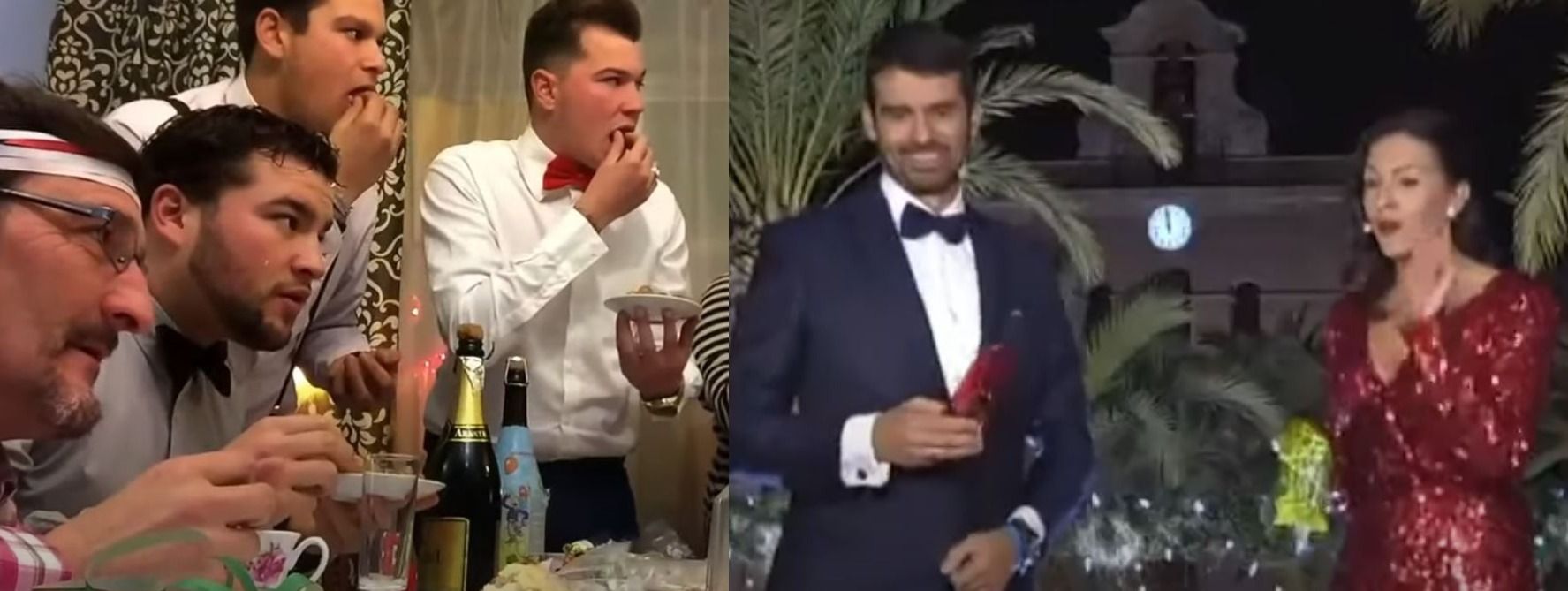 Las uvas interrumpidas de Canal Sur. Las uvas interrumpidas de Canal Sur.