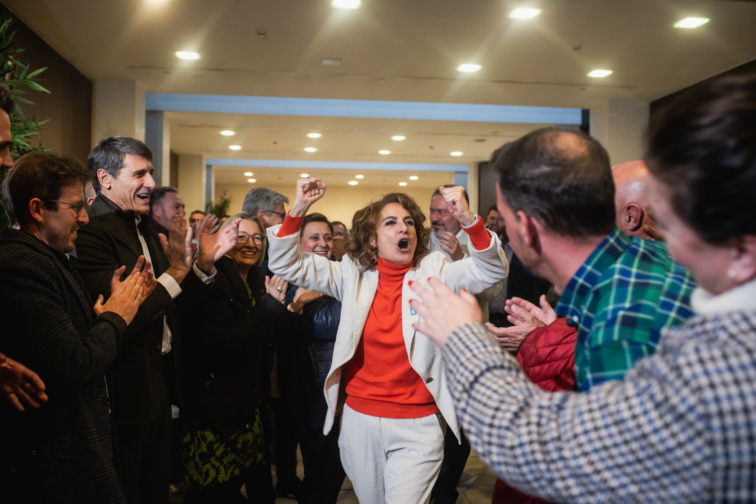 María Jesús Montero, secretaria general del PSOE andaluz.