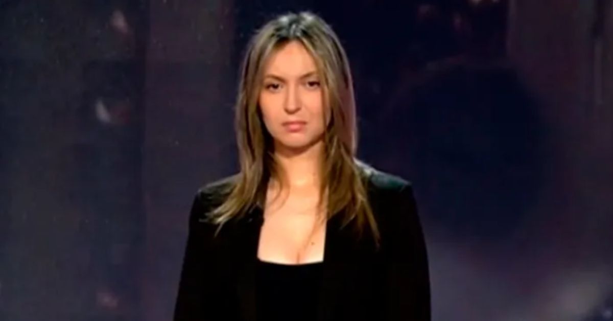 Aris, testigo protegida del 'caso Torbe', en el programa 'Código 10' de Cuatro.