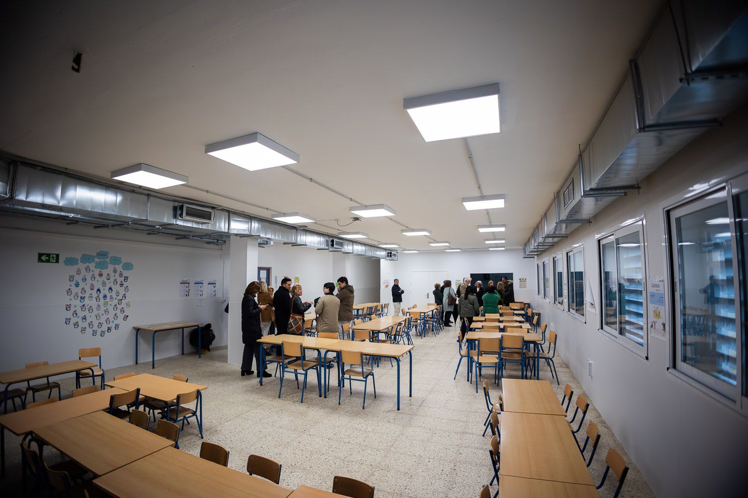 Un centro educativo de Andalucía, con docentes funcionarios.
