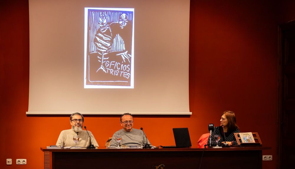 Un momento de la presentación.