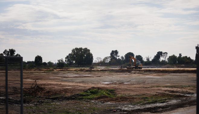 Imagen del recinto donde irá el proyecto de Estévez en la antigua azucarera de Guadalcacín.