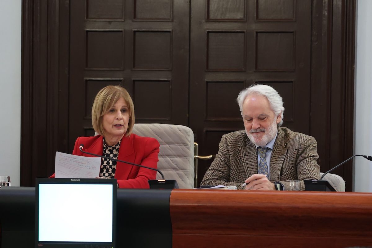 La alcaldesa de Jerez, María José García-Pelayo, en el Debate sobre el Estado de la Ciudad.