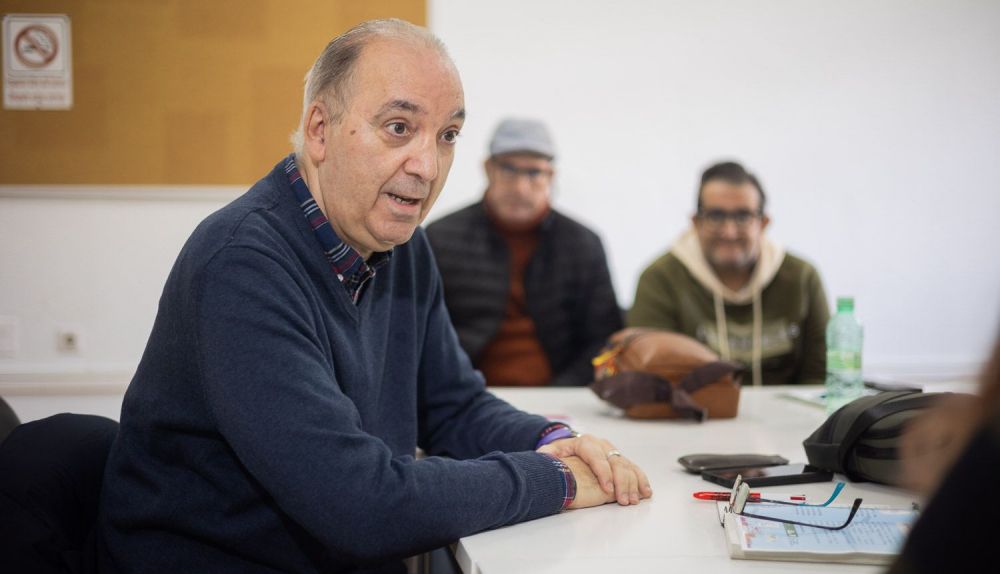 Antonio Jesús explica los problemas diarios que se encuentran.