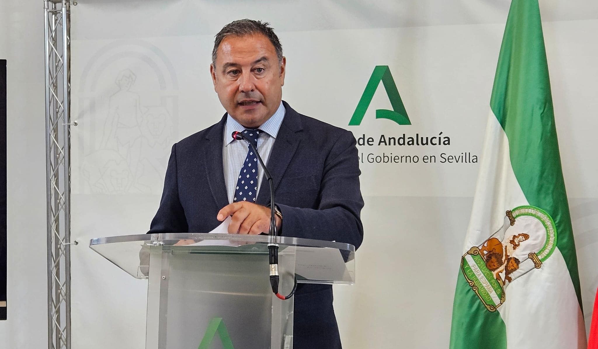 Ricardo Sánchez, delegado de la Junta en Sevilla.