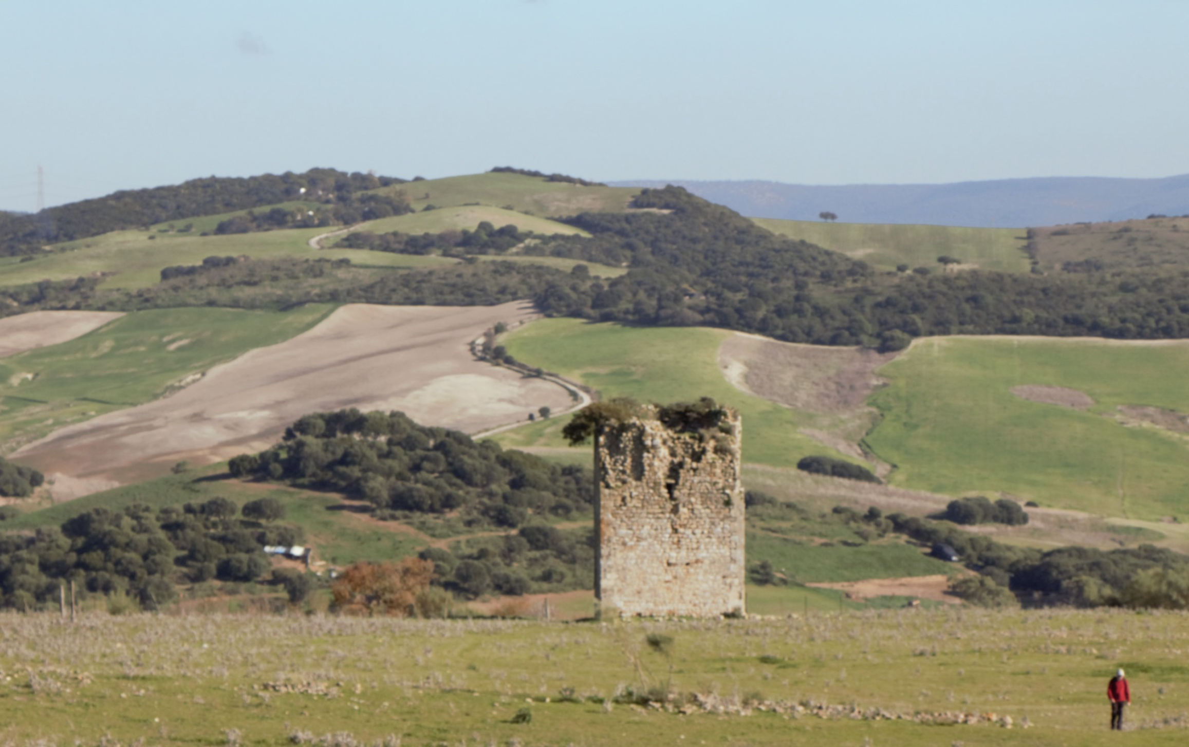Uno de los evocadores paisajes de la ruta compartida por Agustín García Lázaro.