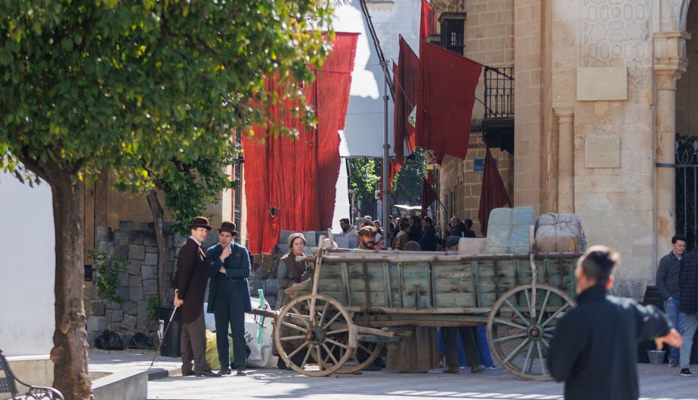 El rodaje de la serie 'Young Sherlock' en Jerez