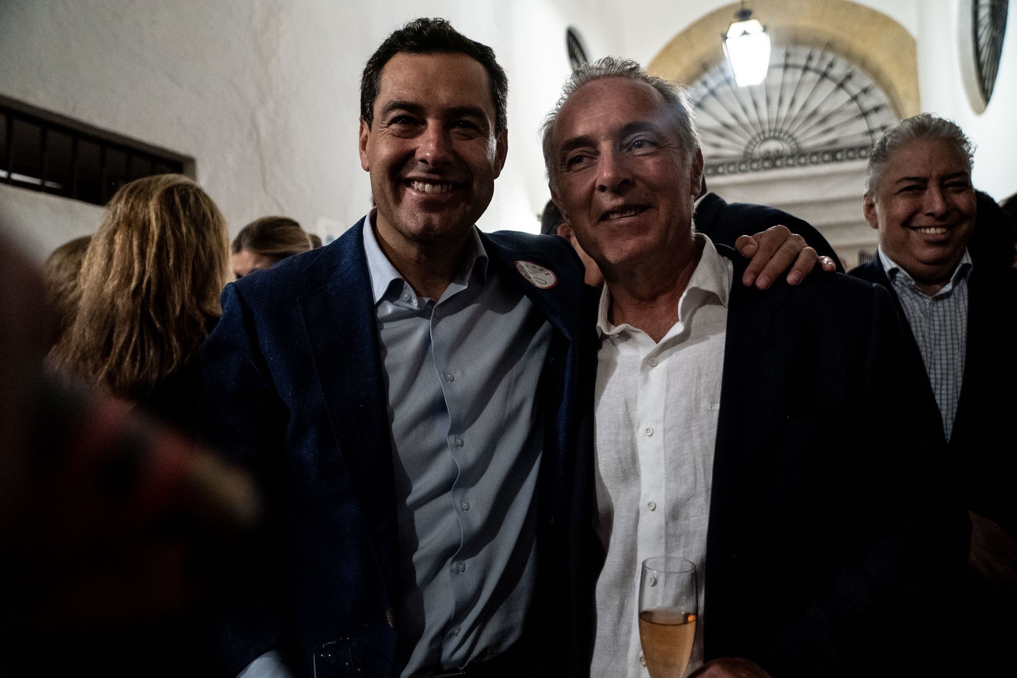 Juanma Moreno y José Manuel Soto, en una imagen de la Junta publicada en 2022.