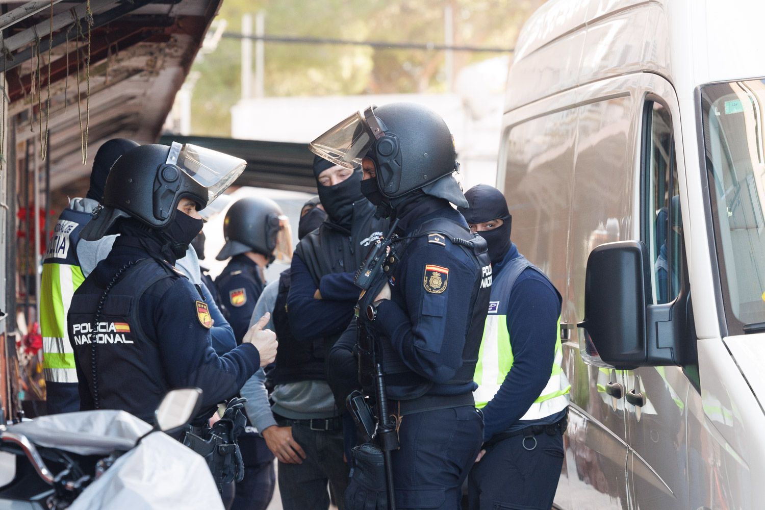 Otra operación en el pasado en la barriada de San Juan de Dios en Jerez.