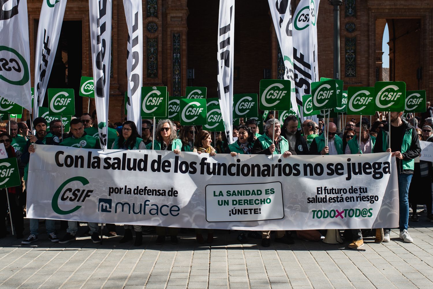 MUFACE CSIF MANIFESTACION SEVILLA 13 FEBRERO 2025 16