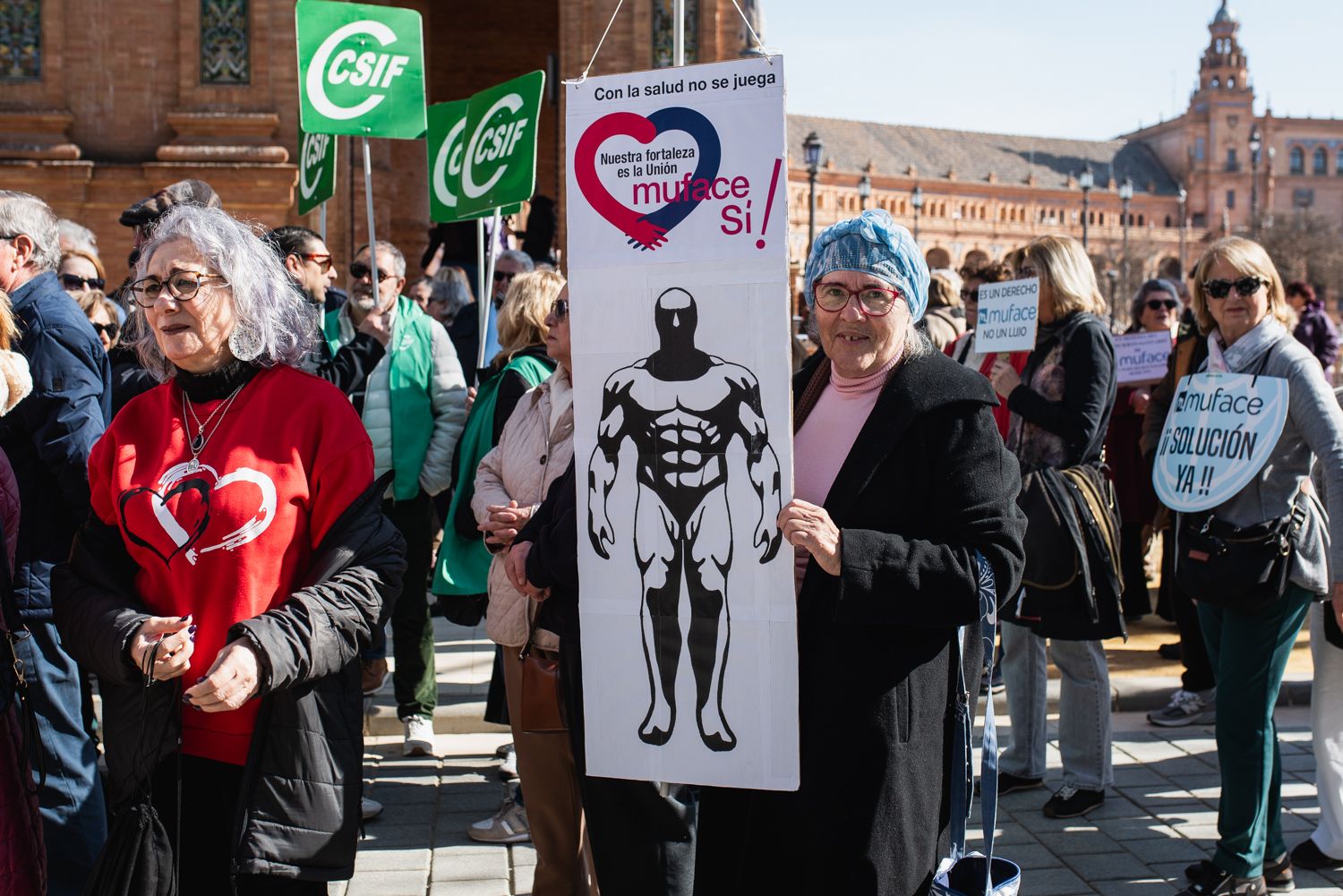 MUFACE CSIF MANIFESTACION SEVILLA 13 FEBRERO 2025 21