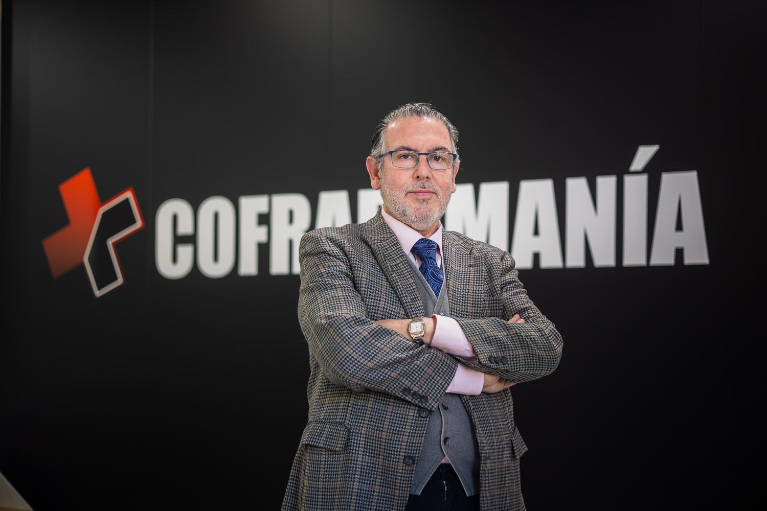 El presentador y director de Cofrademanía, Andrés Cañadas.