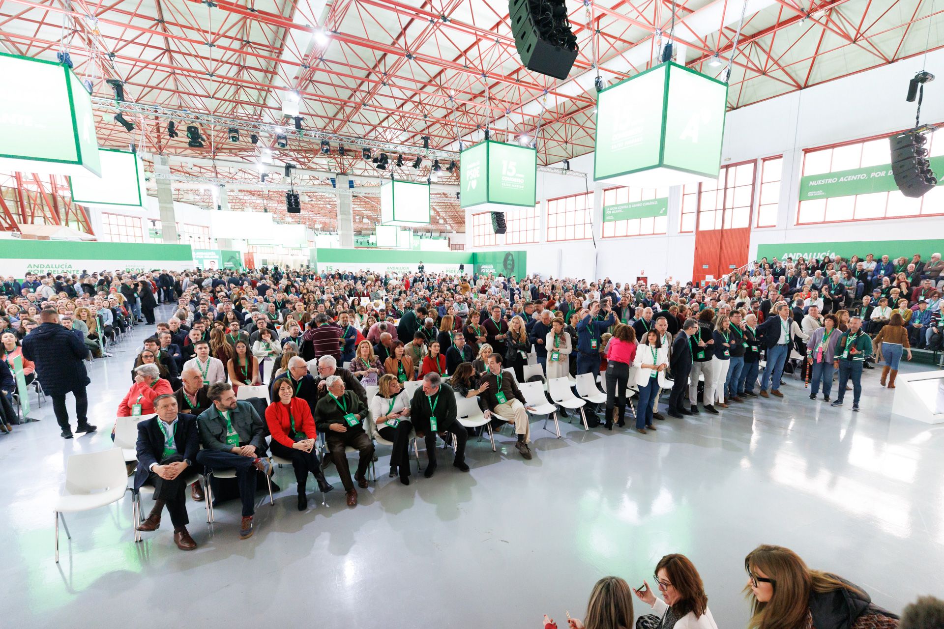 El congreso regional del PSOE andaluz, en Armilla.