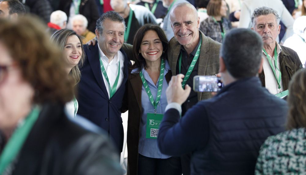 El cierre del congreso regional del PSOE-A, con la visita de Pedro Sánchez.