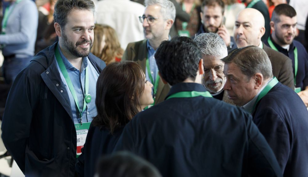El cierre del congreso regional del PSOE-A, con la visita de Pedro Sánchez.