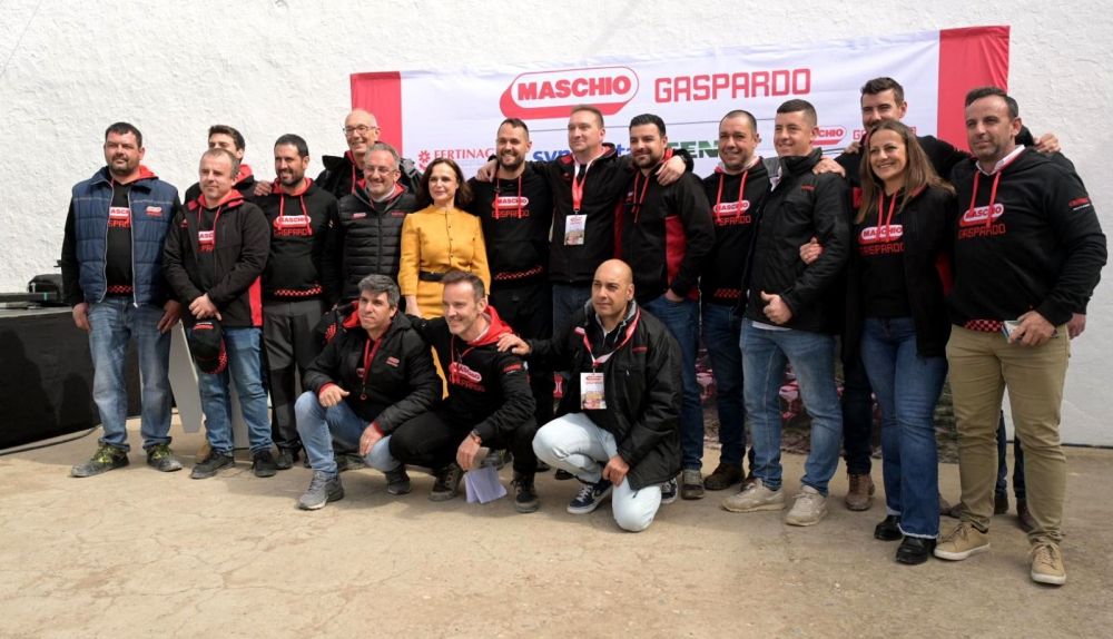 Equipo que ha participado en este evento en Sevilla.