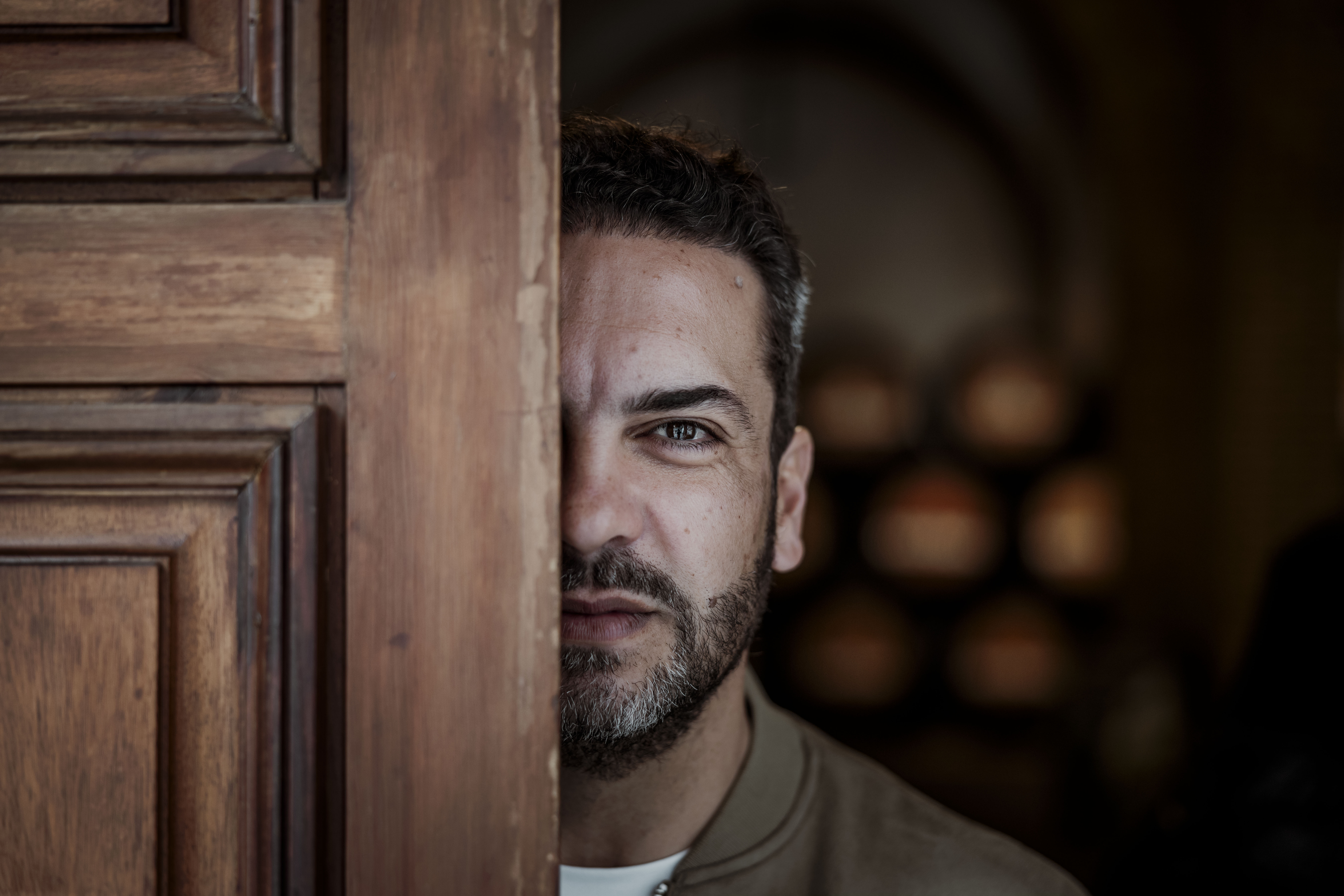 Jesús Méndez, en la 'Casa del Vino' durante el 29 Festival de Jerez.