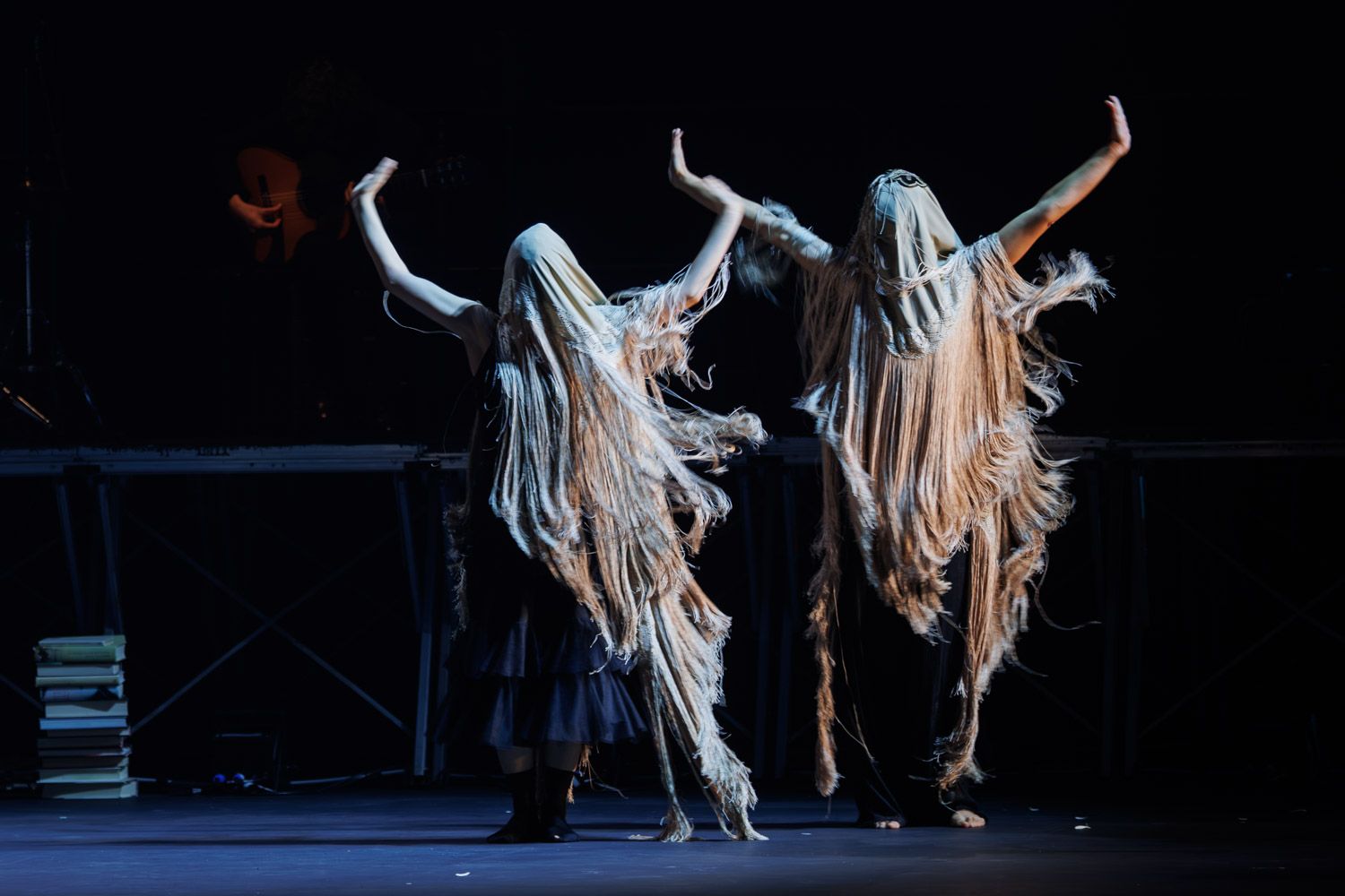 Un momento de 'Olvidadas (A las sin sombrero)', de Mercedes de Córdoba, en el 29 Festival de Jerez.