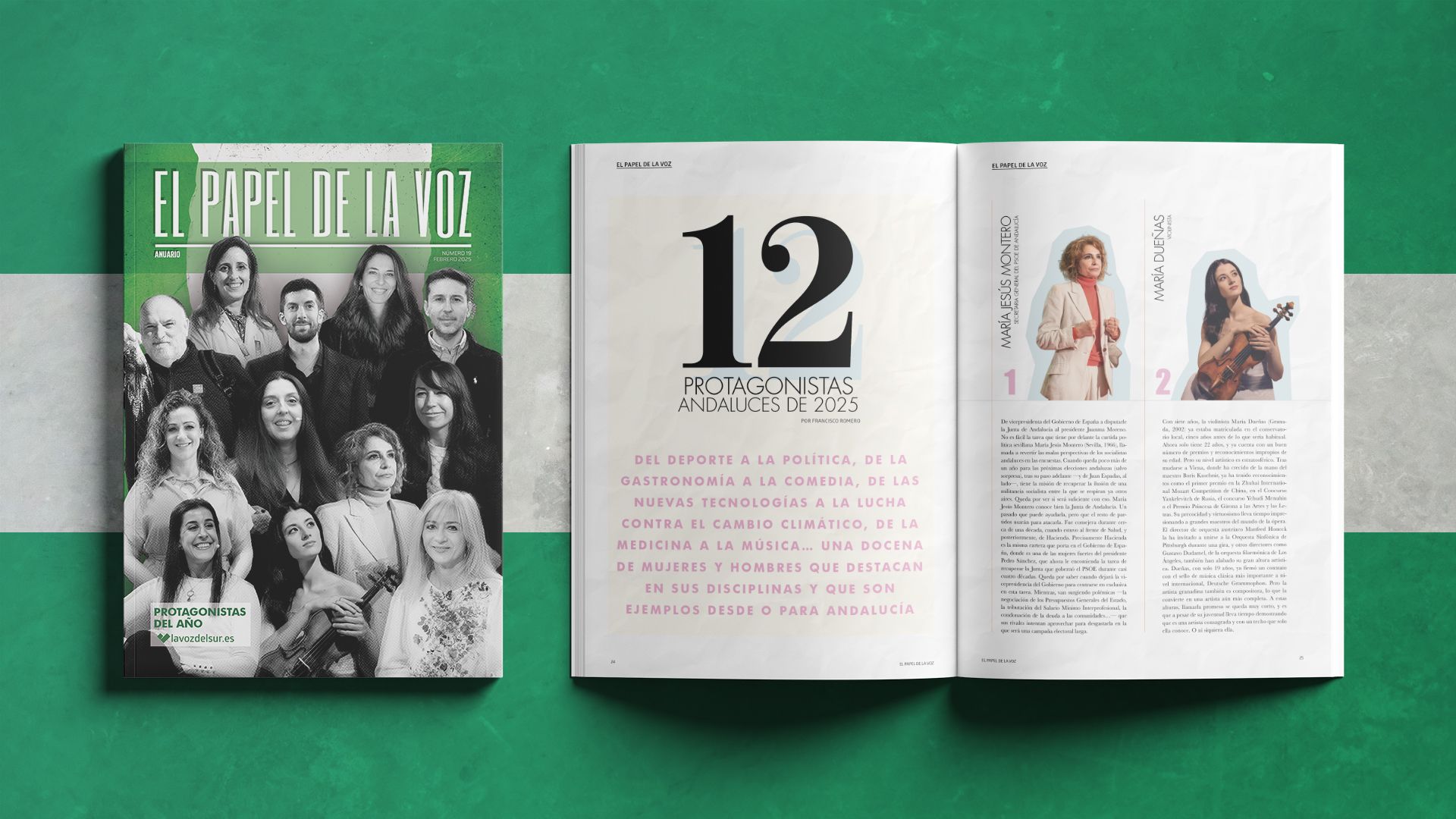 Lee este 28F el especial de 'El Papel de La Voz' de lavozdelsur.es: protagonistas y propuestas del año, y Andalucía en cifras.