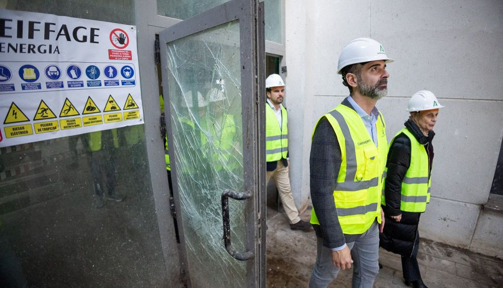 Así avanzan las obras en el edificio ubicado en Jerez.