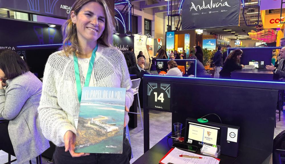 María Rojas, gestora de eventos del Sevilla FC.