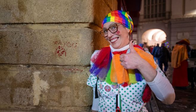 Una sonriente Carlota Tormes. 