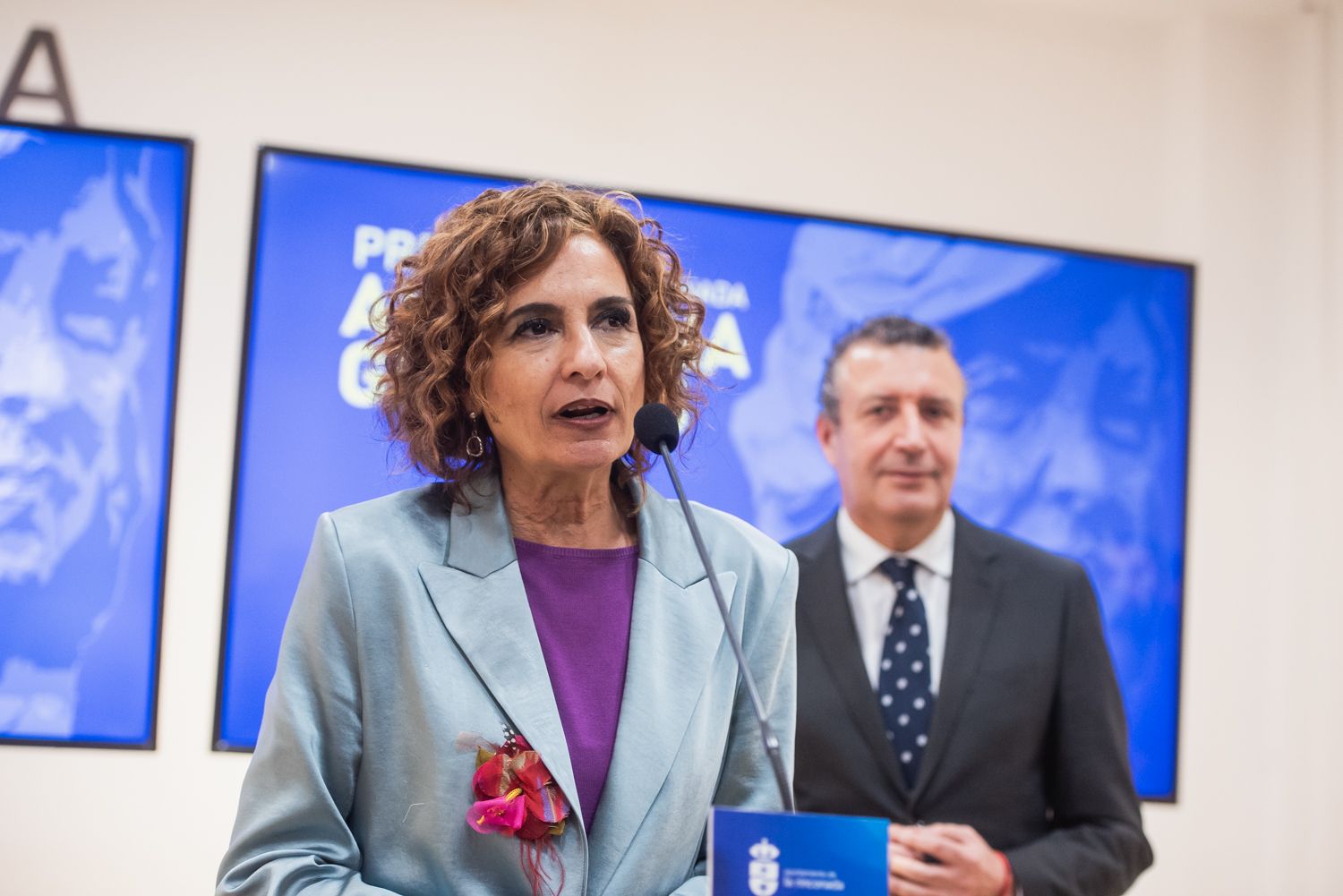 María Jesús Montero, en un acto reciente en Sevilla.