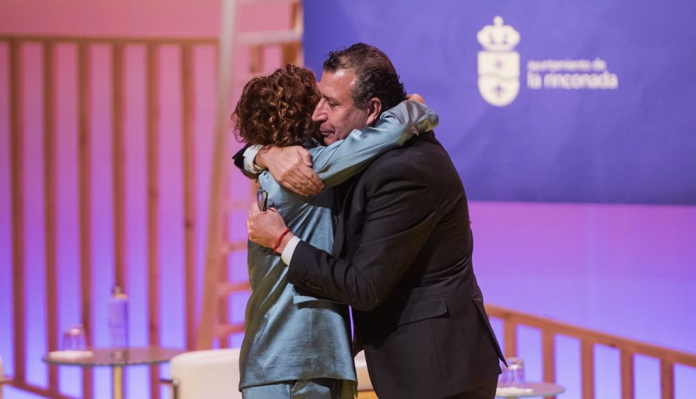 Montero y Fernández, este jueves. 