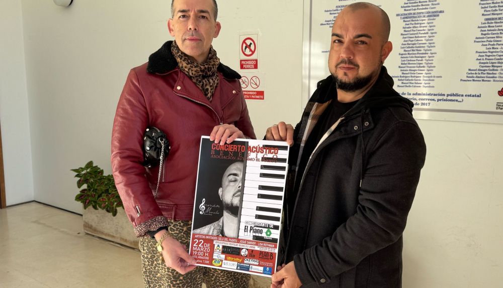 Presentación del concierto solidario de Germán Morales.