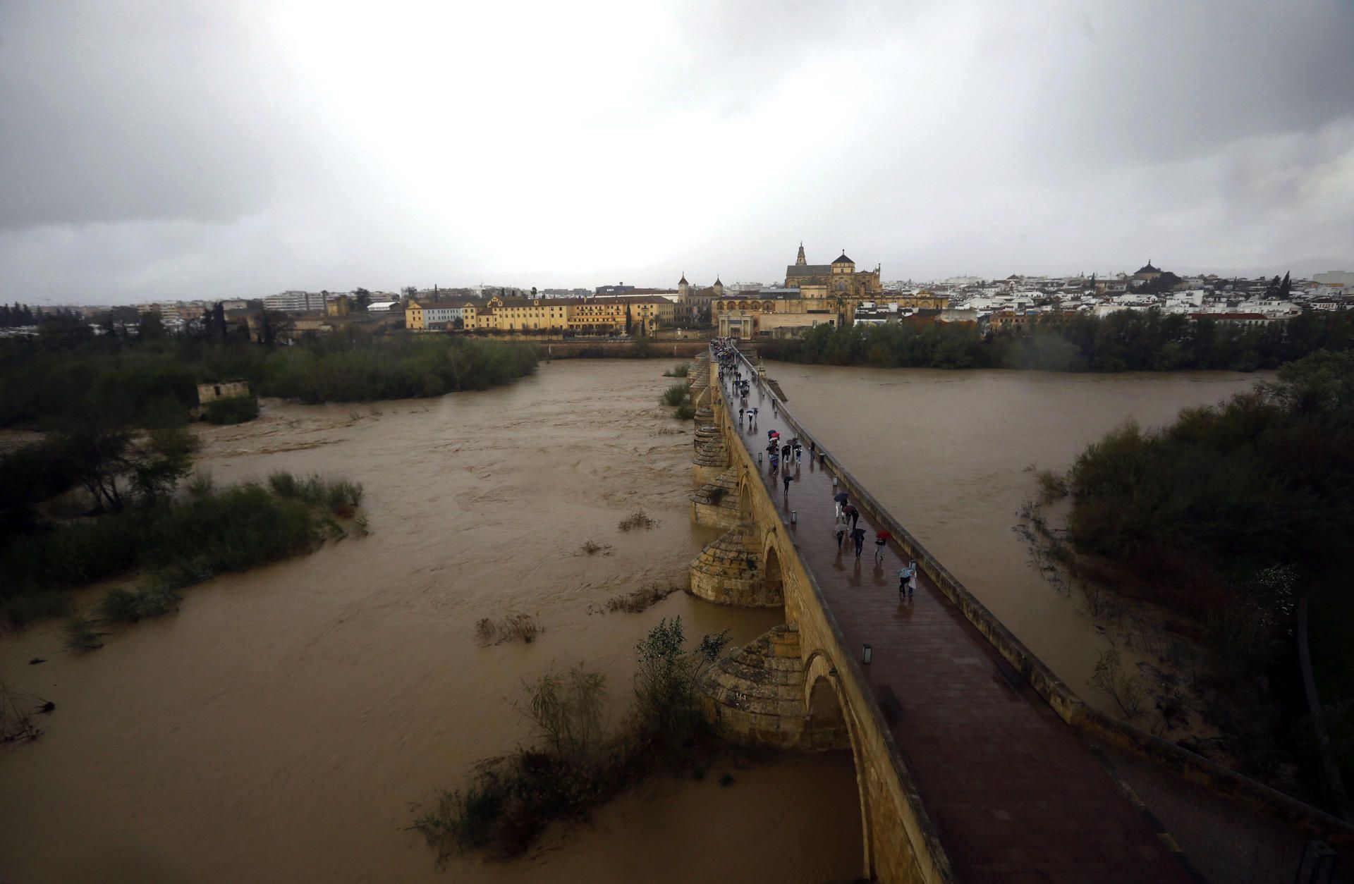 El Guadalquivir a su paso por Córdoba, en una imagen reciente.