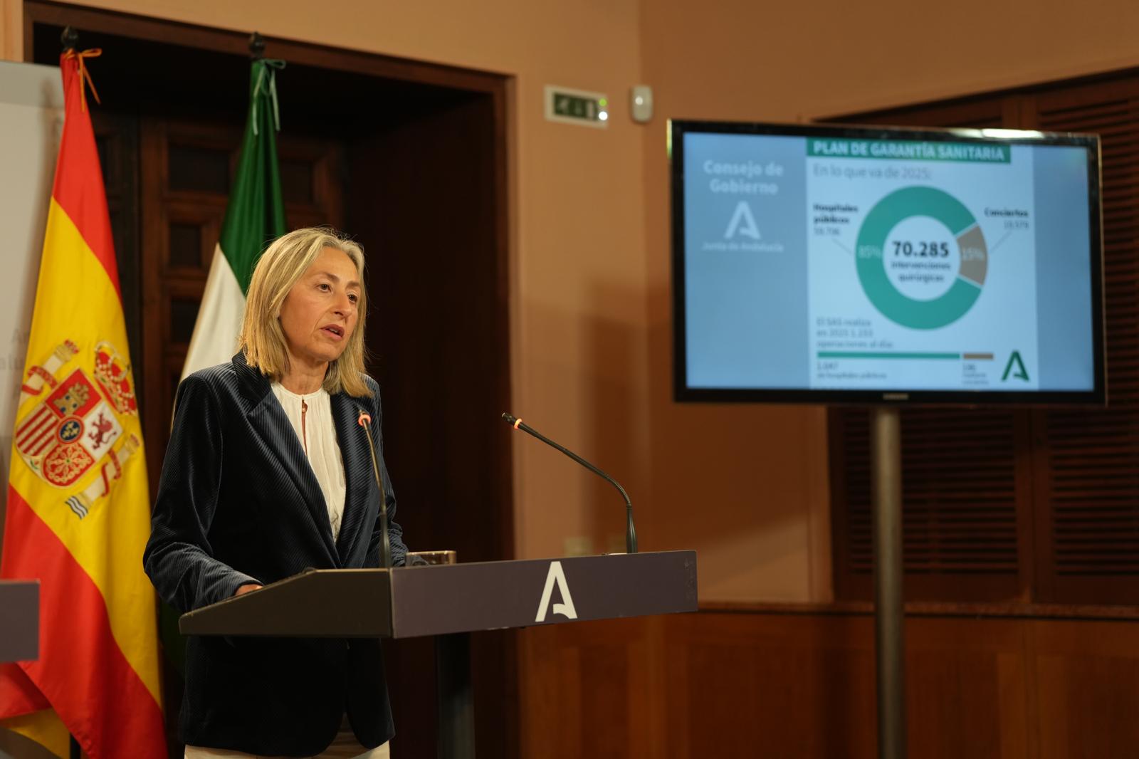 Rocío Hernández, consejera de Salud.