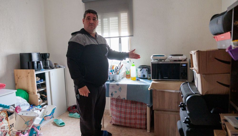 techo caido Piso Constancia  12