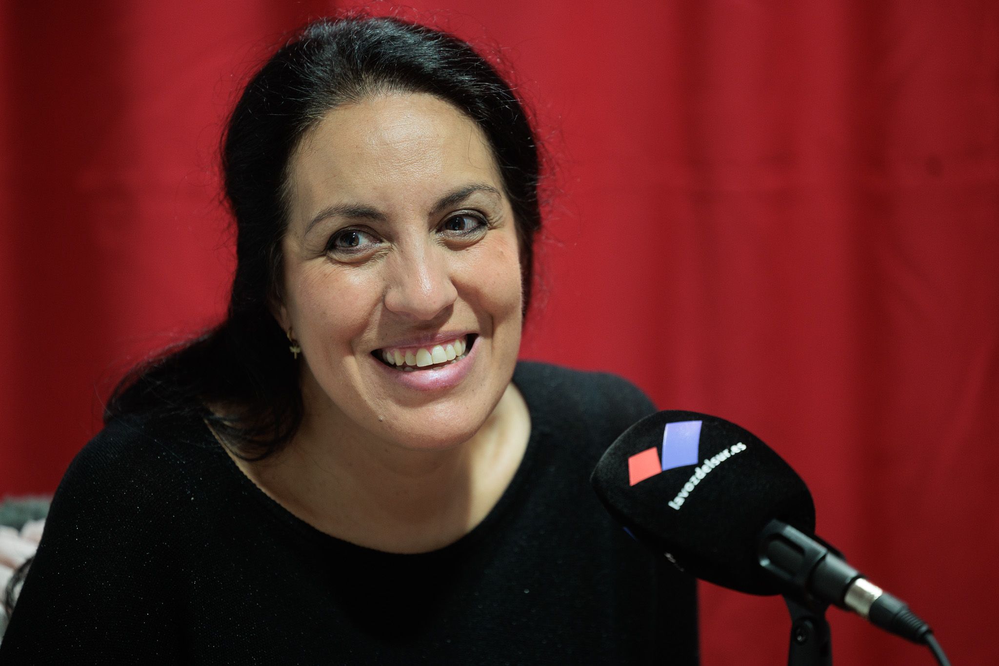 Rocío del Ojo, portavoz de la Unión de Hermandades en el podcast El Relevo. 