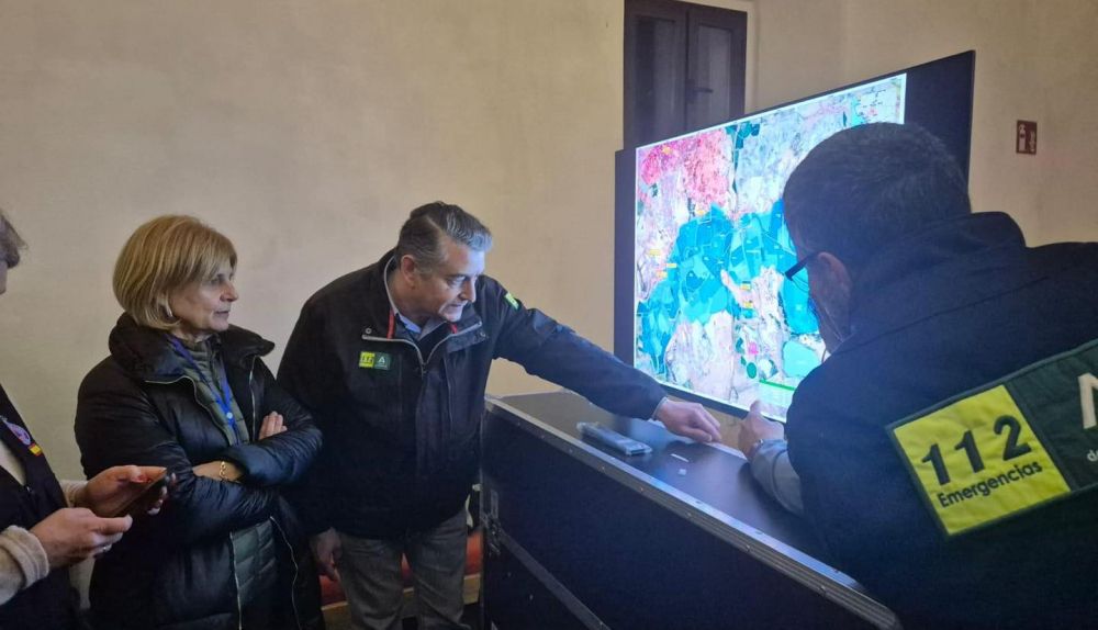 Las autoridades, pendientes de la climatología.