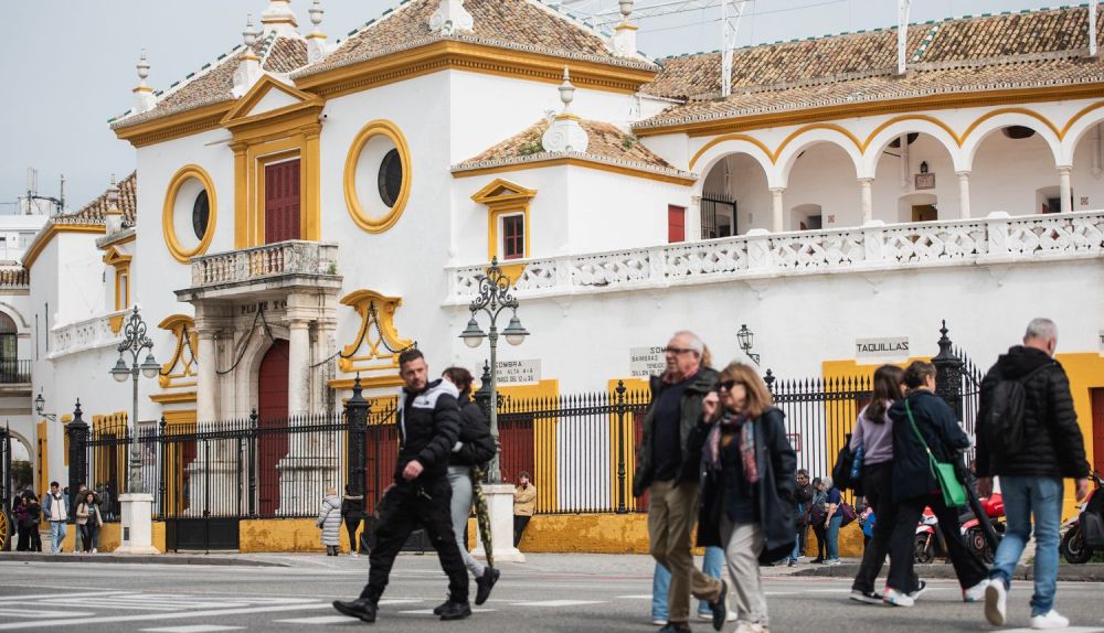 La plaza de toros de Sevilla, donde termina la historia de Carmen.