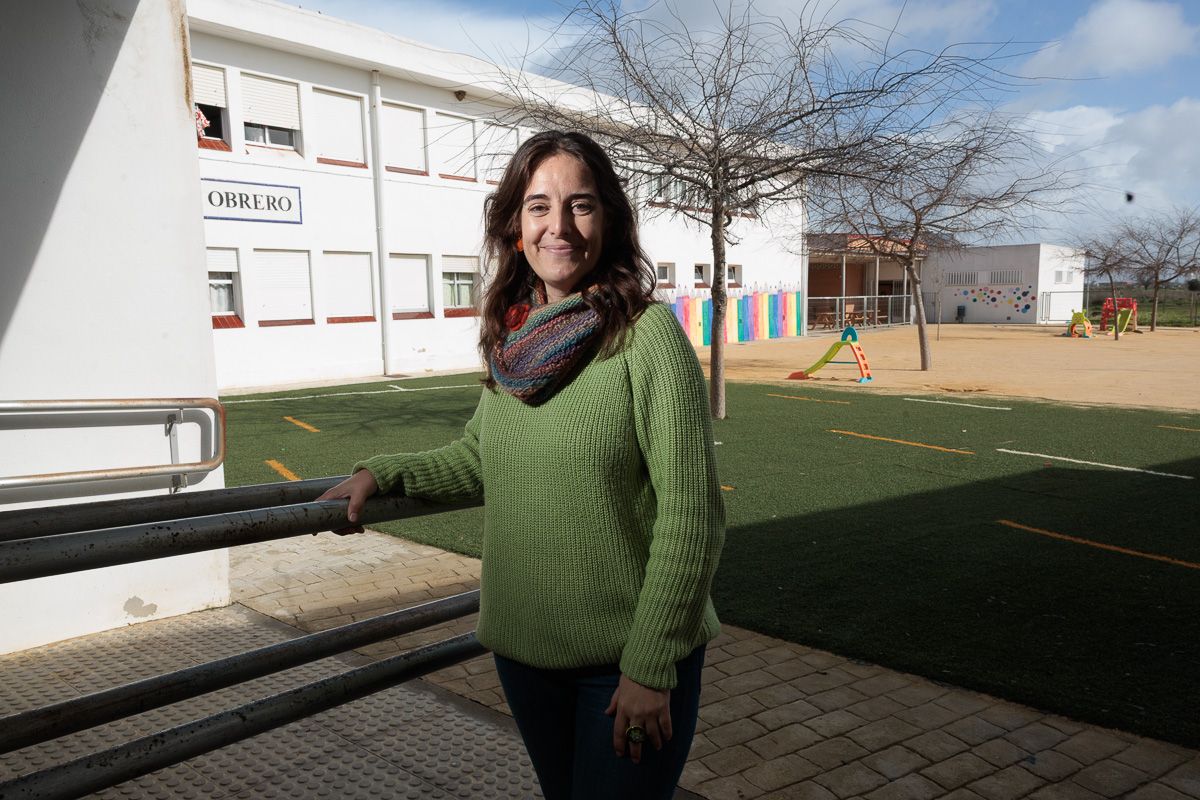 Ana Avilés, la profesora del CEIP San José Obrero de Jerez que tuvo una trombosis por el covid.