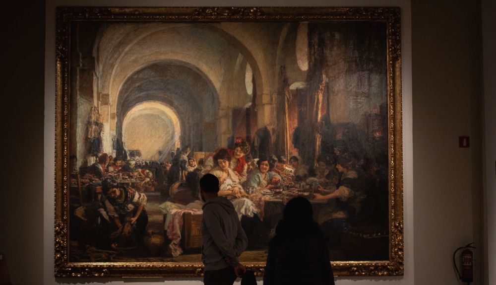 El gran cuadro de Las Cigarreras, de Gonzalo Bilbao, sigue siendo el emblema de la realidad de aquellas trabajadoras en el Museo de Bellas Artes.